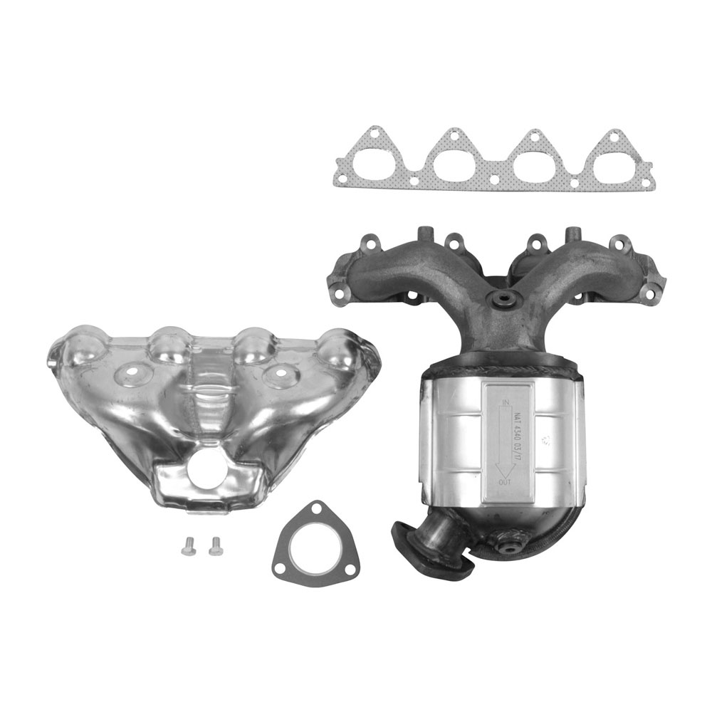2000 Honda Civic Catalytic Converter w/ Exhaust Manifold